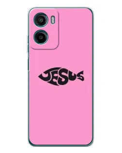 Чохол для HMD Vibe2 з картинкою «Рожевий символ Jesus»