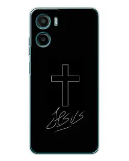 Чехол для HMD Vibe2 с картинкой «Графический крест Jesus»