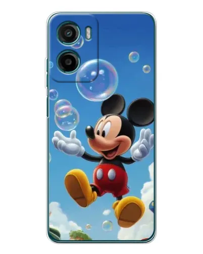 Чехол для HMD Vibe2 с картинкой «Mickey и мыльные пузыри»