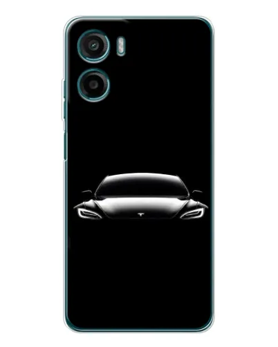 Чехол для HMD Vibe2 с картинкой «Фары Tesla Night» Чехол для HMD Vibe2 с картинкой «Фары Tesla Night»