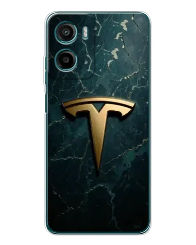 Чехол для HMD Vibe2 с картинкой «Мраморная Tesla Gold» Чехол для HMD Vibe2 с картинкой «Мраморная Tesla Gold»