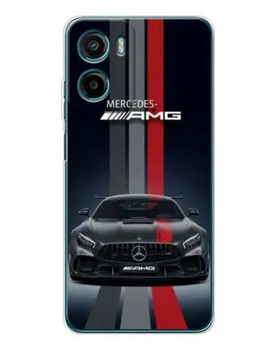 Чехол для HMD Vibe2 с картинкой «Mercedes — белый карбон» Чехол для HMD Vibe2 с картинкой «Mercedes — белый карбон»