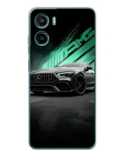 Чехол для HMD Vibe2 с картинкой «Темный Mercedes AMG»