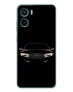 Чехол для HMD Vibe2 с картинкой «Audi — ночной контур»