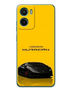 Чехол для HMD Vibe2 с картинкой «Lamborghini Huracan черный»