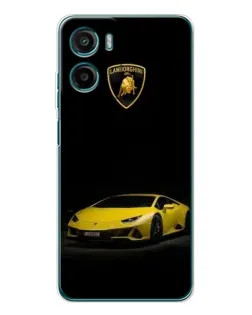 Чехол для HMD Vibe2 с картинкой «Lamborghini желтый акцент»