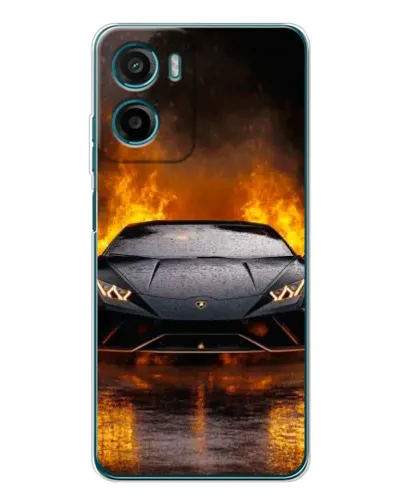 Чехол для HMD Vibe2 с картинкой «Lamborghini в огне» Чехол для HMD Vibe2 с картинкой «Lamborghini в огне»
