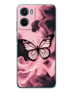 Чохол для HMD Vibe2 з картинкою «Метелик у диму» Чохол для HMD Vibe2 з картинкою «Метелик у диму»