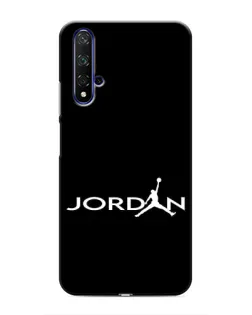 Чохол для Huawei Honor 20 з картинкою «Jordan White Logo»