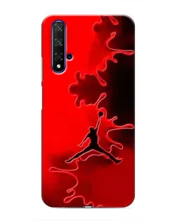 Чохол для Huawei Honor 20 з картинкою «Jordan Red Smoke»
