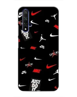 Чохол для Huawei Honor 20 з картинкою «Nike Mix Pattern»