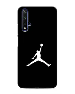 Чохол для Huawei Honor 20 з картинкою «Jordan Silhouette»