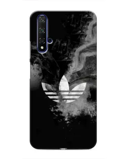 Чохол для Huawei Honor 20 з картинкою «Абстрактний дим Adidas»