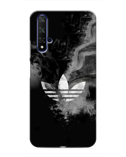 Чохол для Huawei Honor 20 з картинкою «Абстрактний дим Adidas»