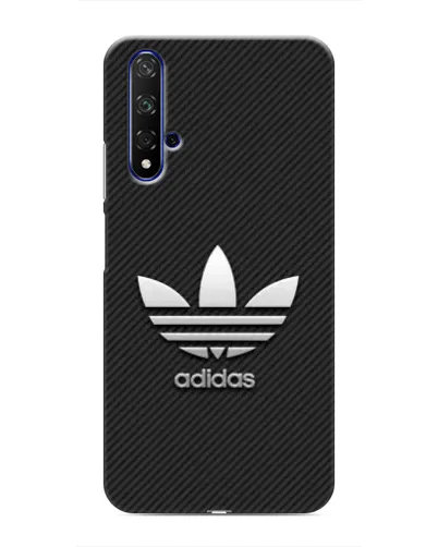 Чохол для Huawei Honor 20 з картинкою «Adidas Карбонова текстура»