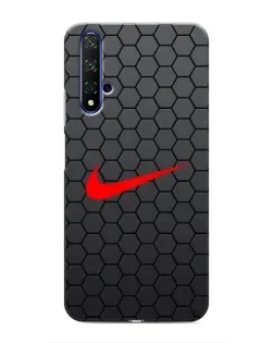 Чохол для Huawei Honor 20 з картинкою «Nike — карбонова сітка» Чохол для Huawei Honor 20 з картинкою «Nike — карбонова сітка»