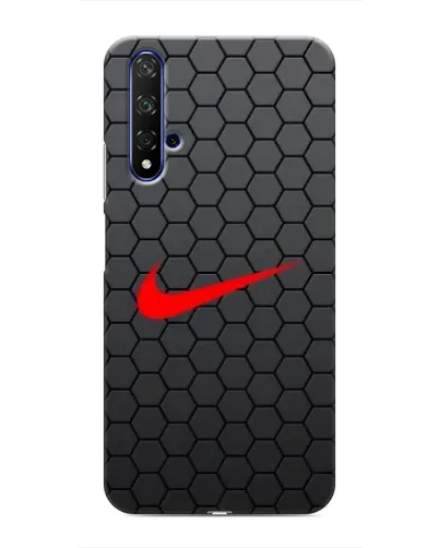 Чохол для Huawei Honor 20 з картинкою «Nike — карбонова сітка»