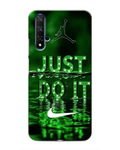 Чохол для Huawei Honor 20 з картинкою «Зелений неоновий Nike»