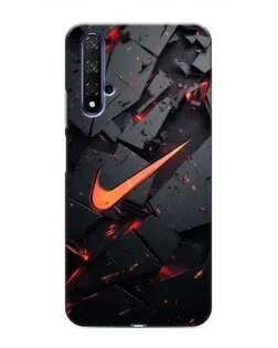 Чохол для Huawei Honor 20 з картинкою «Nike — ефект розломів»
