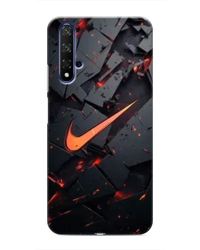 Чохол для Huawei Honor 20 з картинкою «Nike — ефект розломів»