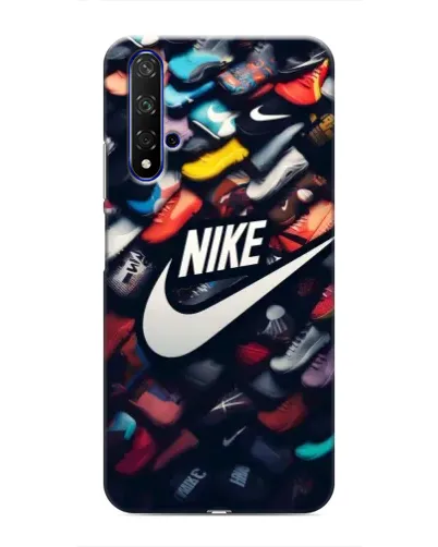 Чохол для Huawei Honor 20 з картинкою «Колекція кросівок Nike»