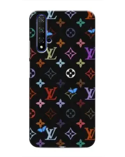 Чохол для Huawei Honor 20 з картинкою «Кольорова монограма LV»