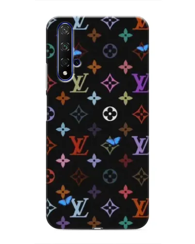 Чохол для Huawei Honor 20 з картинкою «Кольорова монограма LV» Чохол для Huawei Honor 20 з картинкою «Кольорова монограма LV»