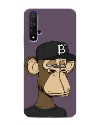 Чохол для Huawei Honor 20 з картинкою «Bored Ape в кепці»