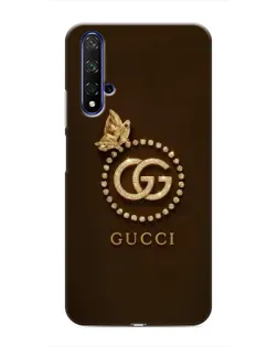 Чохол для Huawei Honor 20 з картинкою «Gucci — золотий метелик» Чохол для Huawei Honor 20 з картинкою «Gucci — золотий метелик»