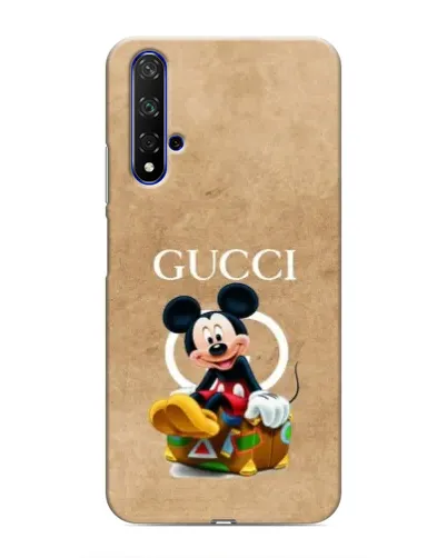 Чохол для Huawei Honor 20 з картинкою «Міккі Маус Gucci — крафт» Чохол для Huawei Honor 20 з картинкою «Міккі Маус Gucci — крафт»