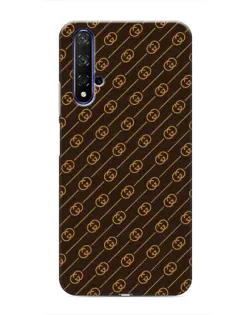 Чохол для Huawei Honor 20 з картинкою «Gucci — золоті діагоналі» Чохол для Huawei Honor 20 з картинкою «Gucci — золоті діагоналі»