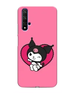 Чохол для Huawei Honor 20 з картинкою «Kuromi — любов у серці» Чохол для Huawei Honor 20 з картинкою «Kuromi — любов у серці»