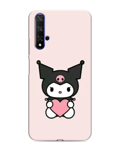 Чохол для Huawei Honor 20 з картинкою «Kuromi та серце»