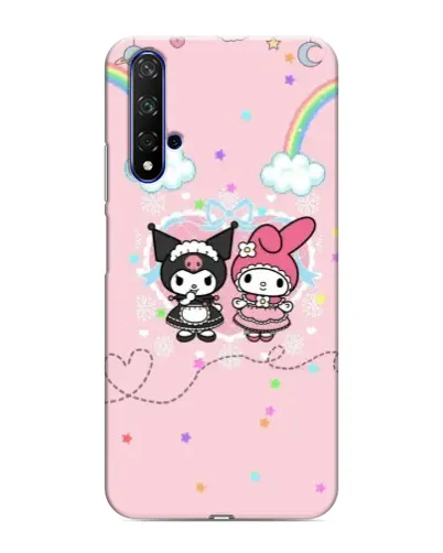 Чохол для Huawei Honor 20 з картинкою «My Melody та Kuromi»