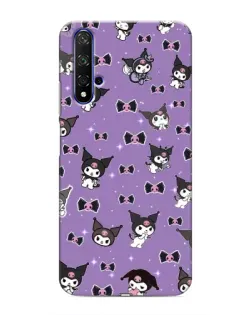 Чохол для Huawei Honor 20 з картинкою «Kuromi — патерн» Чохол для Huawei Honor 20 з картинкою «Kuromi — патерн»