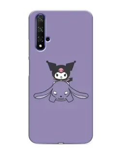 Чохол для Huawei Honor 20 з картинкою «Kuromi на ліловому фоні» Чохол для Huawei Honor 20 з картинкою «Kuromi на ліловому фоні»