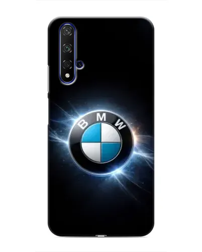 Чохол для Huawei Honor 20 з картинкою «BMW — неонове сяйво»
