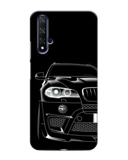 Чохол для Huawei Honor 20 з картинкою «Темний силует BMW» Чохол для Huawei Honor 20 з картинкою «Темний силует BMW»