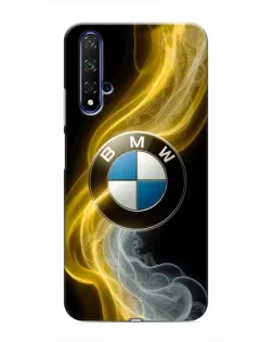 Чохол для Huawei Honor 20 з картинкою «Золотистий дим BMW» Чохол для Huawei Honor 20 з картинкою «Золотистий дим BMW»