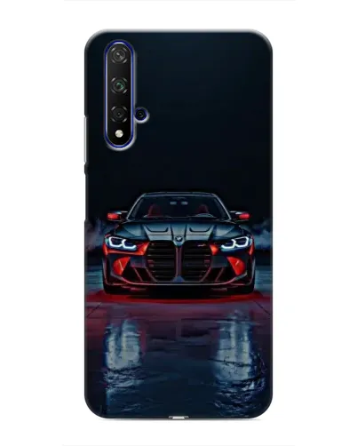 Чохол для Huawei Honor 20 з картинкою «BMW на мокрій дорозі»
