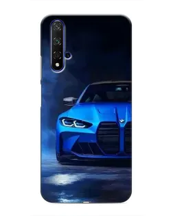 Чохол для Huawei Honor 20 з картинкою «Блакитна BMW M4» Чохол для Huawei Honor 20 з картинкою «Блакитна BMW M4»