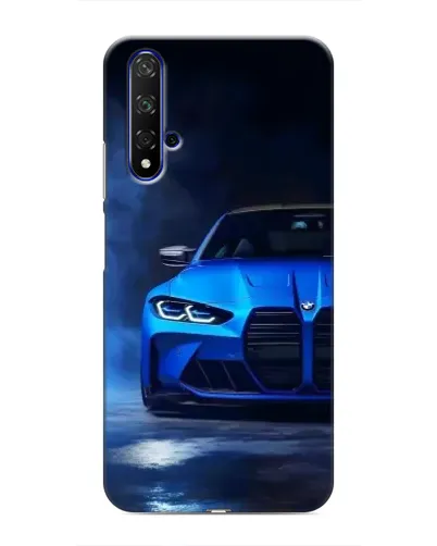 Чохол для Huawei Honor 20 з картинкою «Блакитна BMW M4»