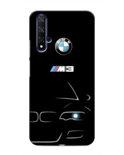 Чохол для Huawei Honor 20 з картинкою «Мінімалістичний принт BMW M3»
