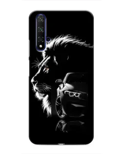 Чохол для Huawei Honor 20 з картинкою «BMW та лев» Чохол для Huawei Honor 20 з картинкою «BMW та лев»