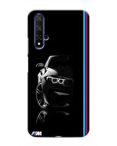 Чохол для Huawei Honor 20 з картинкою «Силует BMW в темряві»