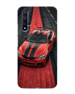 Чохол для Huawei Honor 20 з картинкою «BMW на червоній доріжці» Чохол для Huawei Honor 20 з картинкою «BMW на червоній доріжці»