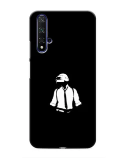 Чохол для Huawei Honor 20 з картинкою «PUBG — білий шолом» Чохол для Huawei Honor 20 з картинкою «PUBG — білий шолом»