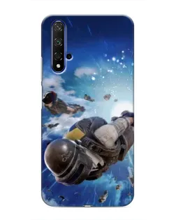 Чохол для Huawei Honor 20 з картинкою «Десант PUBG — стрибок» Чохол для Huawei Honor 20 з картинкою «Десант PUBG — стрибок»