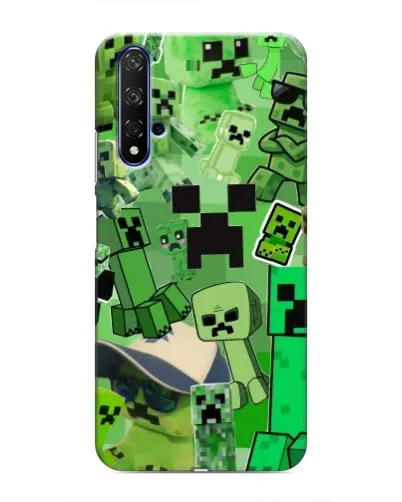 Чохол для Huawei Honor 20 з картинкою «Кріпери Minecraft» Чохол для Huawei Honor 20 з картинкою «Кріпери Minecraft»