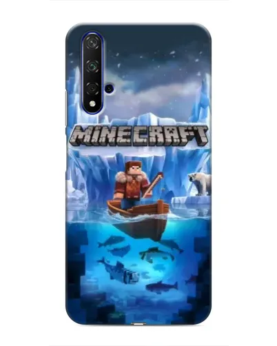 Чохол для Huawei Honor 20 з картинкою «Minecraft льодянийсвіт» Чохол для Huawei Honor 20 з картинкою «Minecraft льодянийсвіт»